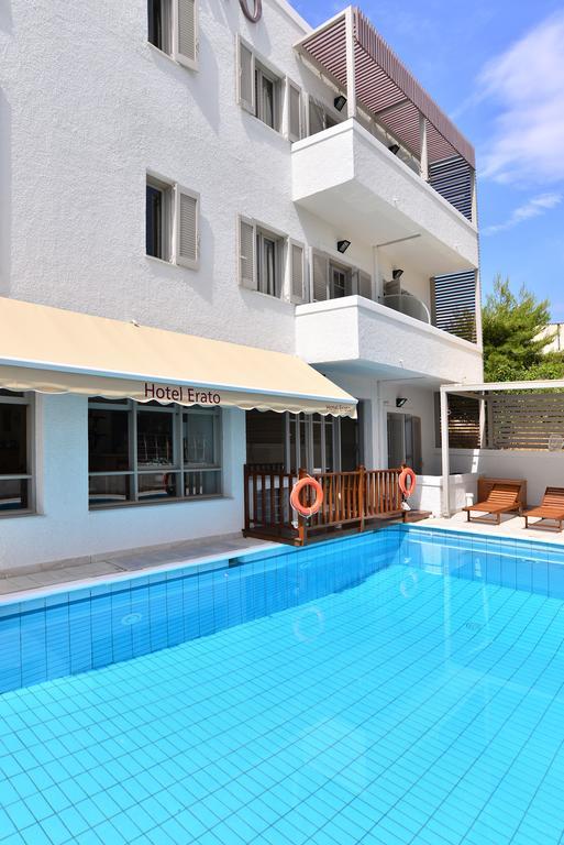 Erato Hotel Agia Marina  Exteriör bild