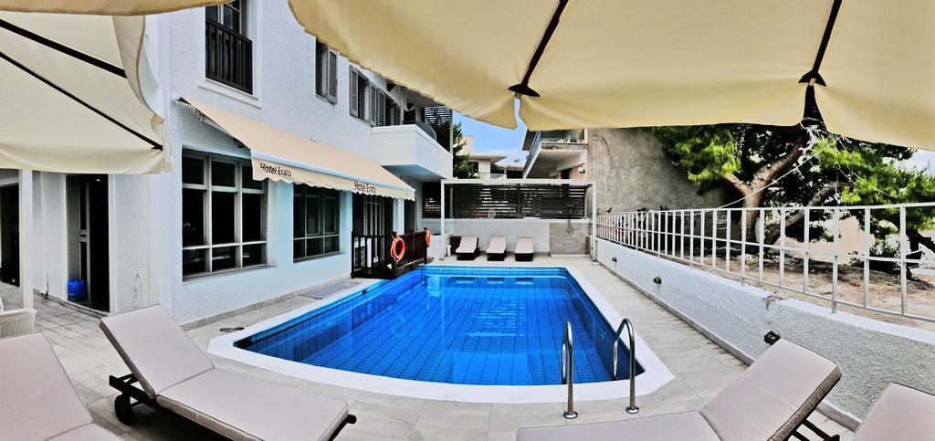 Erato Hotel Agia Marina  Exteriör bild