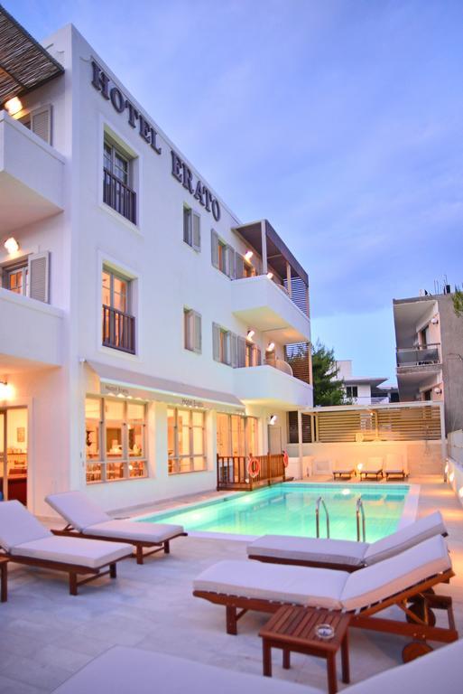 Erato Hotel Agia Marina  Exteriör bild